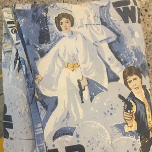 Pottery Barn Vintage Star Wars flat twin sheet